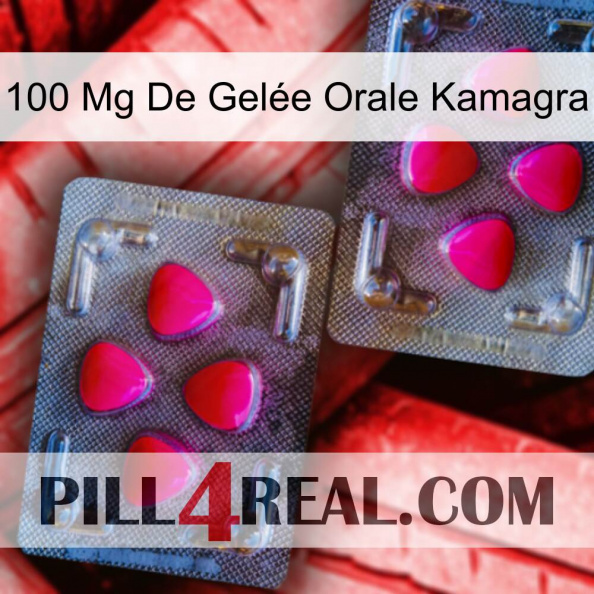 100 Mg De Gelée Orale Kamagra 15